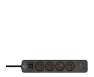 BRENNENSTUHL LISTWA ZASILAJĄCA "ECOLOR" 4 GN 1,5M BIAŁO-CZARNA, 2XUSB-C 1 - 1326713 - zdjęcie 3